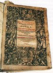 Erstdruck der Opera des Paracelsus mit dessen Anweisungen zur Spagyrik. Aus der Bibliothek im Schloß Donaumünster.